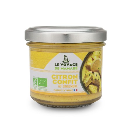 Citron confit au gingembre