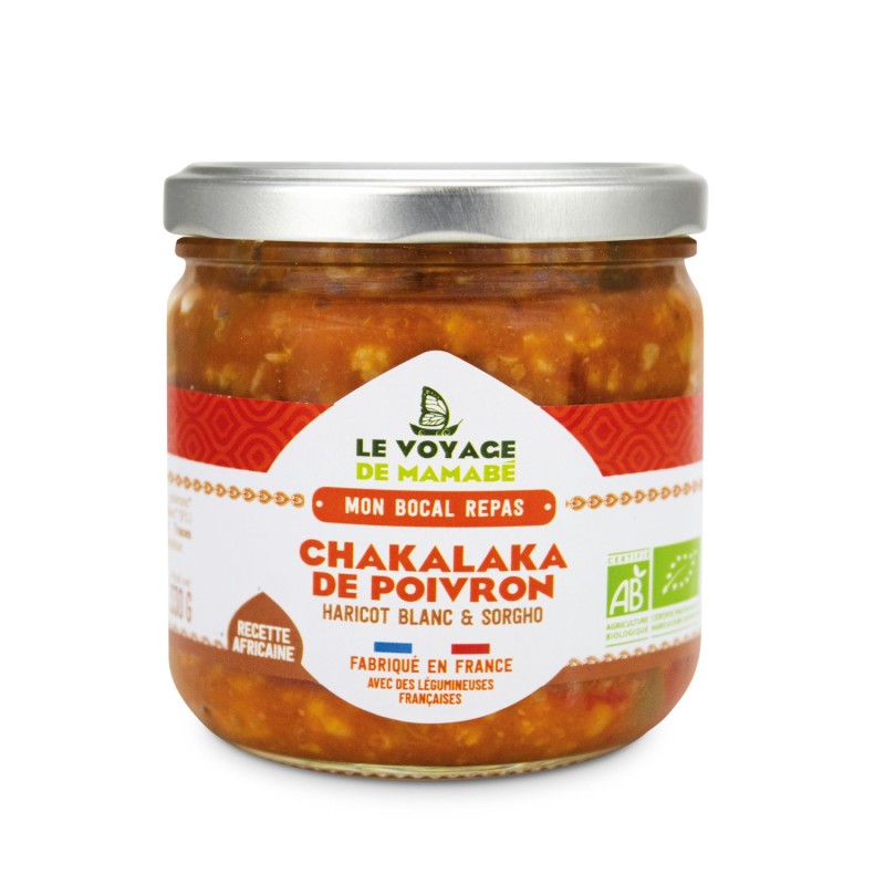 Chakalaka de poivron - Mon bocal repas